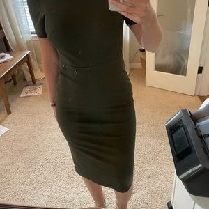 Banana Republic Olive Green Dress, Size 2